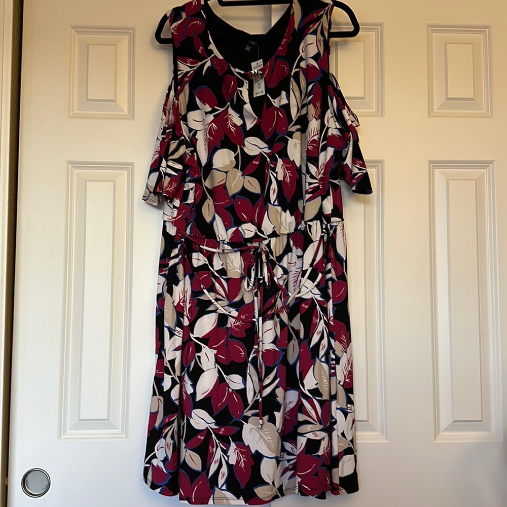 Cold Shoulder Roz & Ali Flower Dress